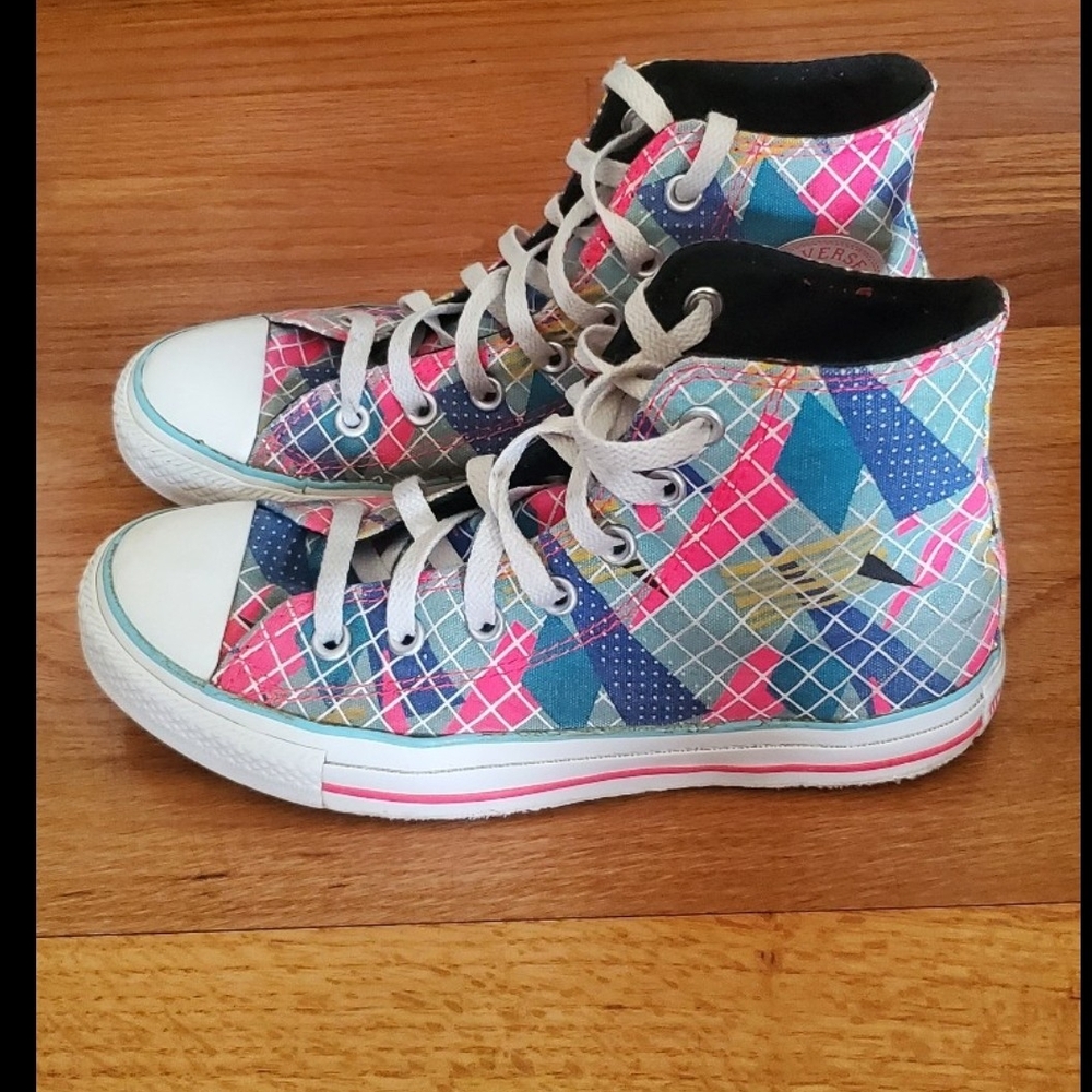 Converse High-Top Multicolored Sneakers
